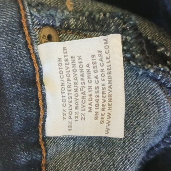 Henry & Belle Ideal Super Skinny Jean, Size 28 - Picture 11 of 13